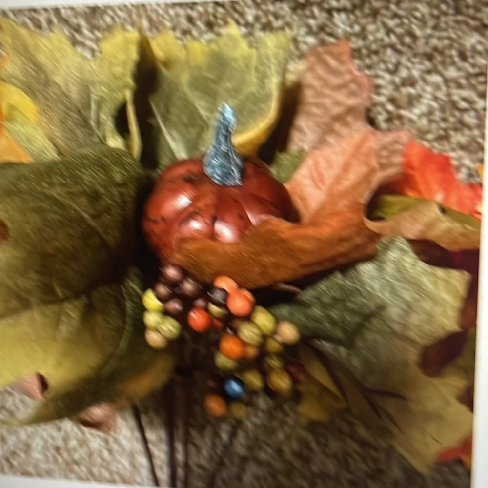 4 Fall Leaves Floral Picks